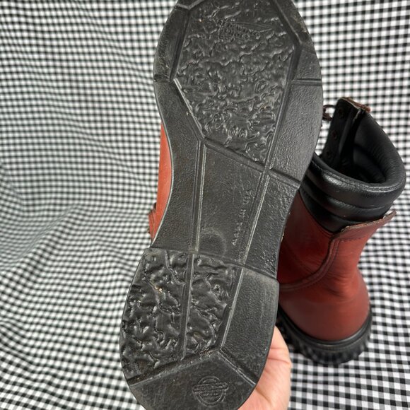Red Wing SuperSole Men's 8-inch Soft Toe Moc Boot Red Brown Leather Size 11.5 - Picture 4 of 6